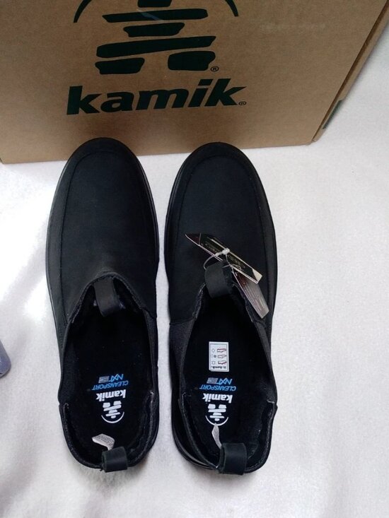 Kamik Inception C Men\'s Boots Size 13  Black Waterproof Insulated Slip-On Winter main image 4